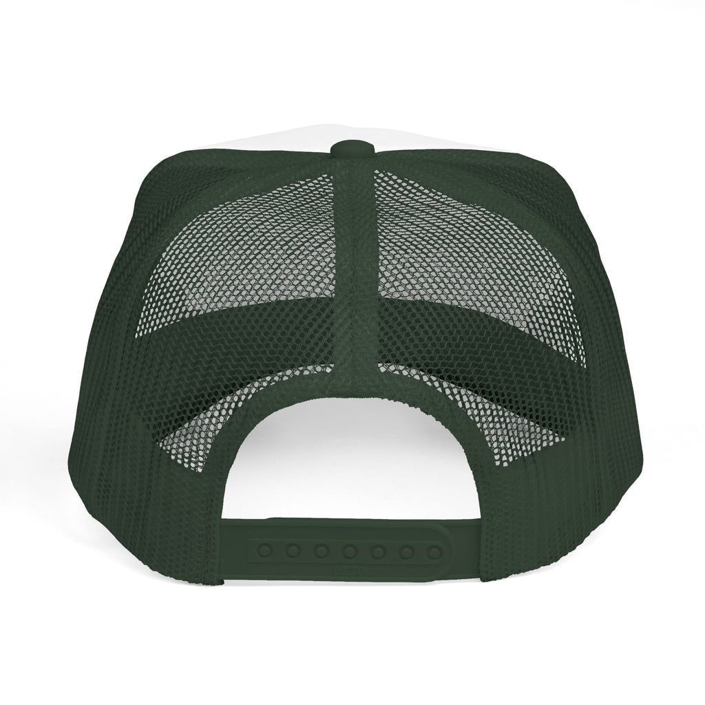 Space Boyz Trucker Hat — Retro Toy Block Logo Cap